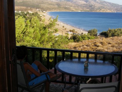 View from the balcony